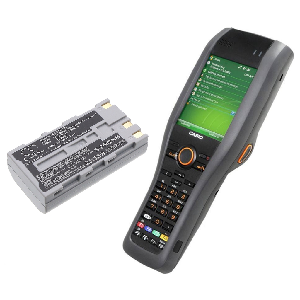 Code à barres, Scanner Batterie du scanner Casio IT-9000