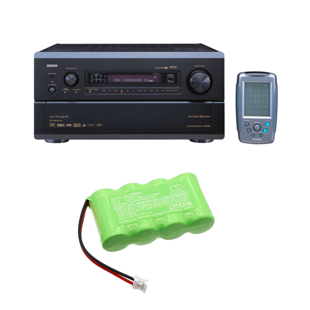 Batterie de la télécommande Denon CS-DVR800SL