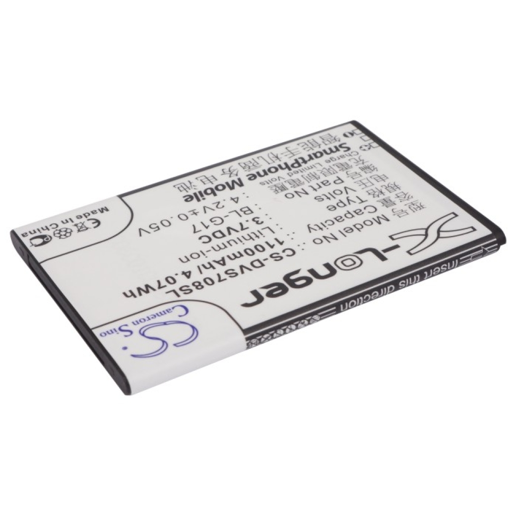 Akku kompatibel mit DOOV CS-DVS708SL
