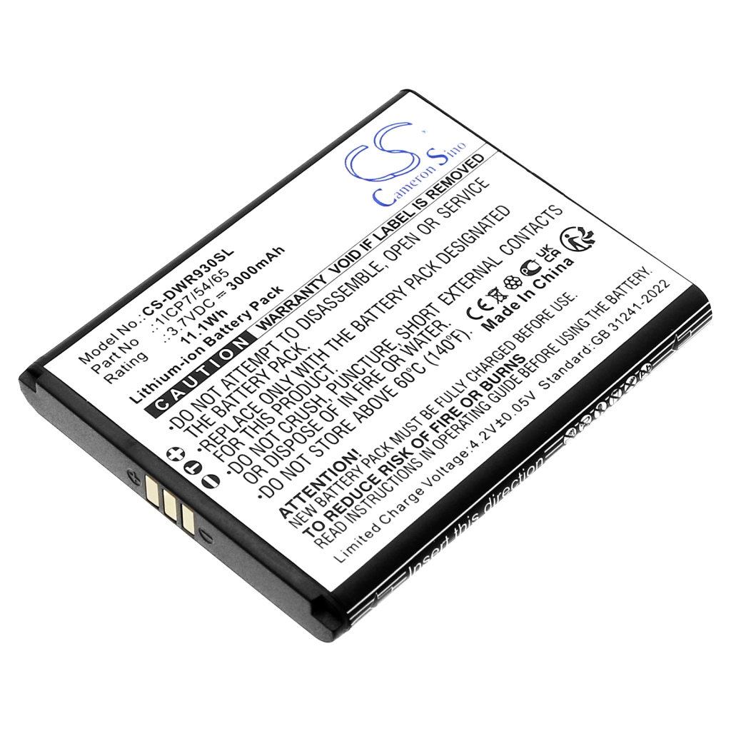 Batteries Remplace 1ICP7/54/65