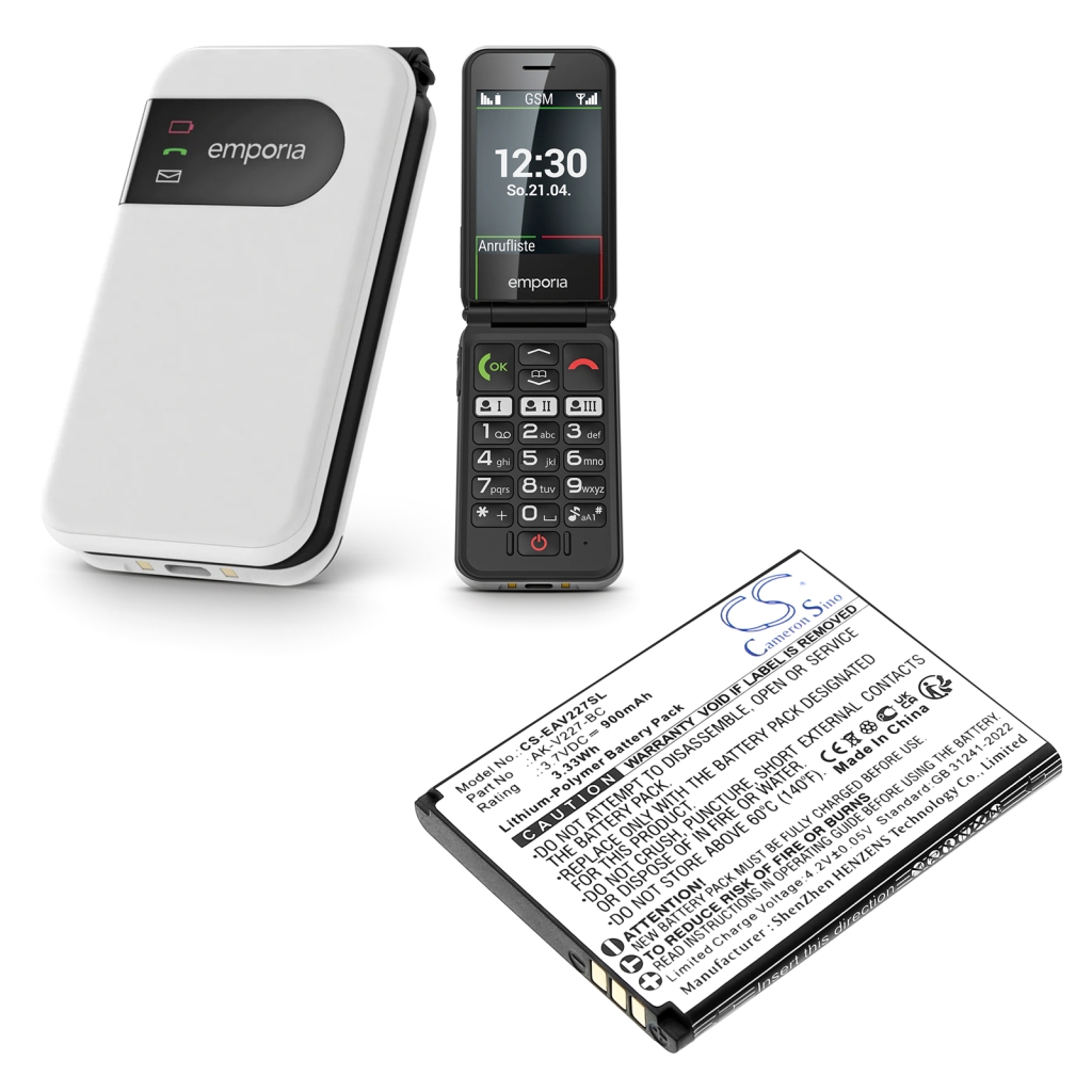 Batterie de téléphone portable Emporia CS-EAV227SL