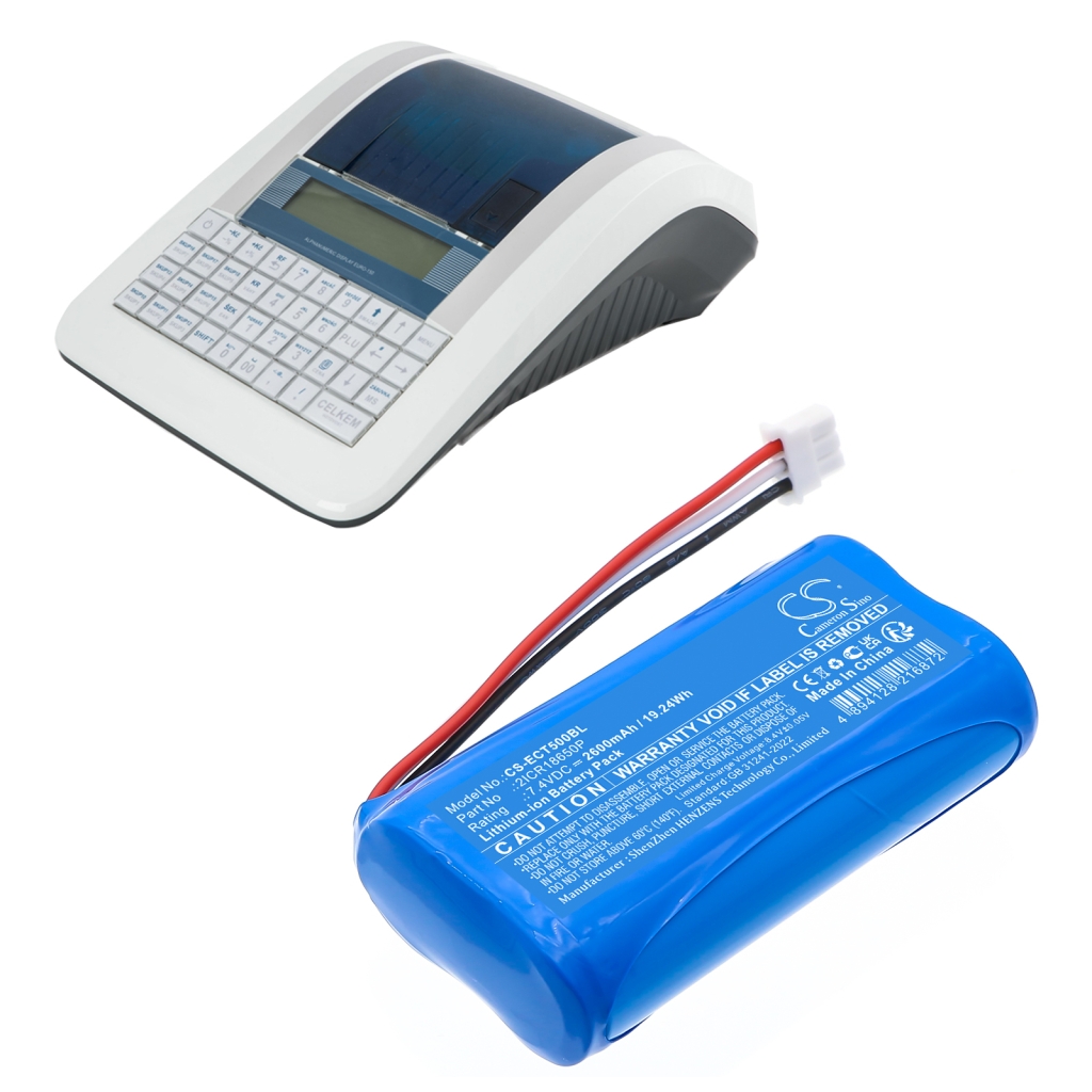 Batteries Terminal de paiement Batterie CS-ECT500BL