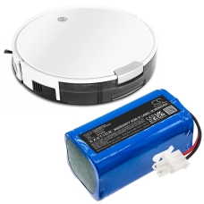 Remplacement de batterie compatible pour Ecovacs 10001088,20001088,BL7402A,INR18650-M26-4S1P,UR18650ZT-4S1P-AAF