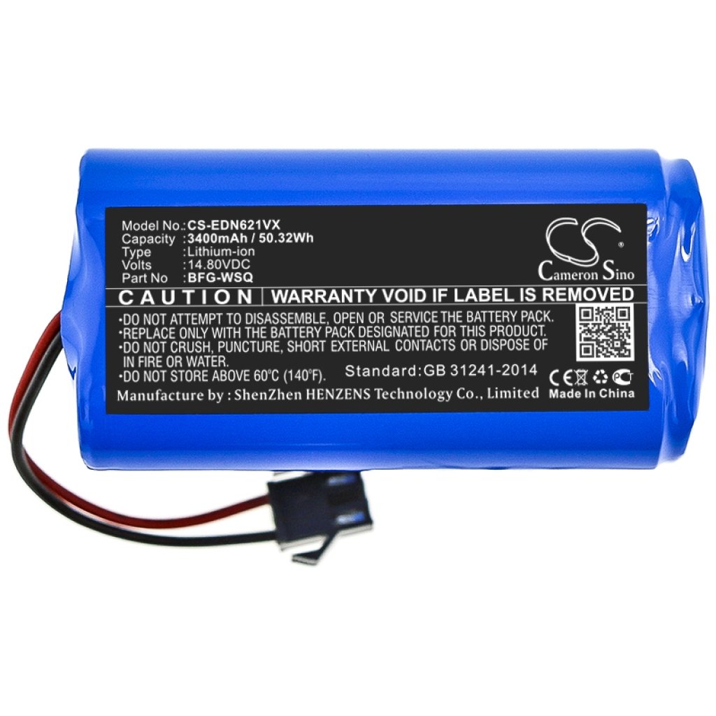 Batterie à vide Liectroux CS-EDN621VX