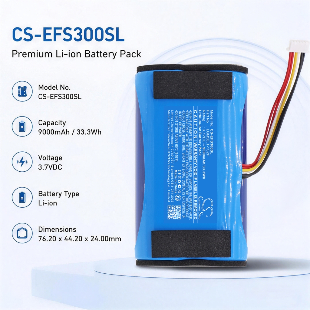Akku kompatibel mit Eufy CS-EFS300SL