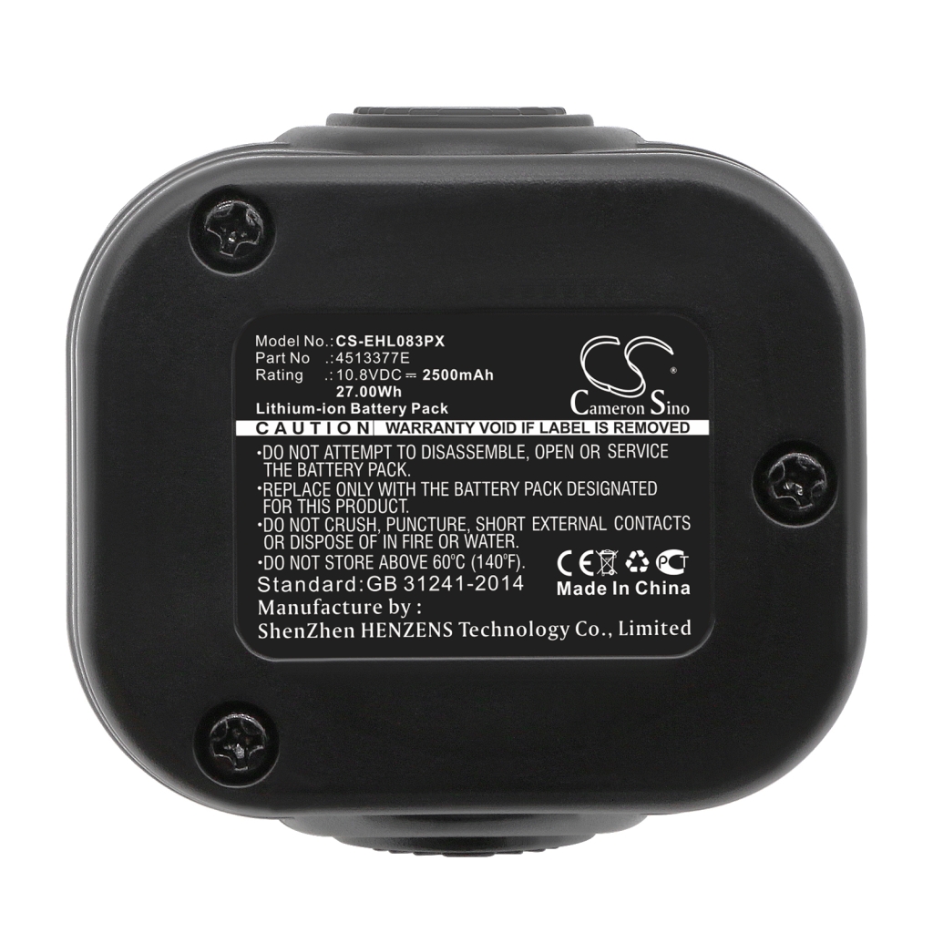 Remplacement de batterie compatible pour Einhell 4513377E