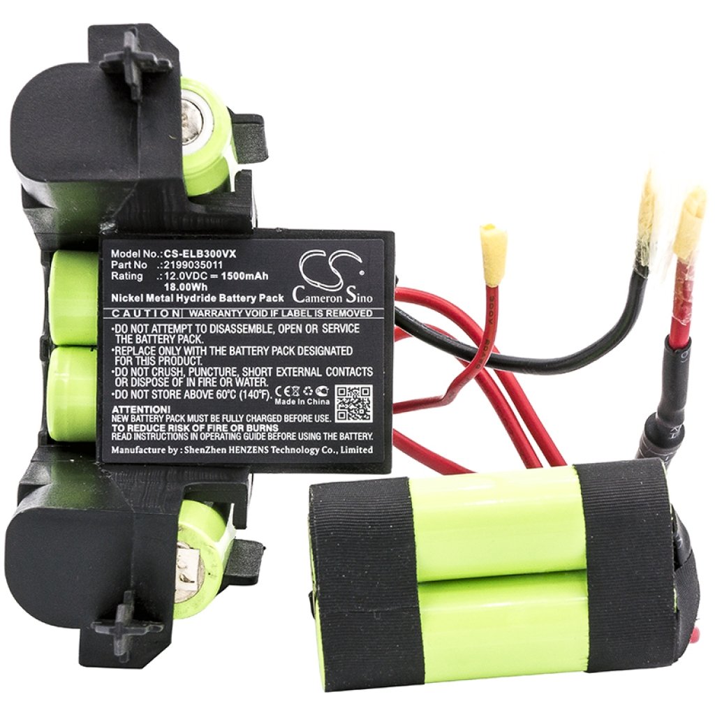 Remplacement de batterie compatible pour Electrolux 2199035011