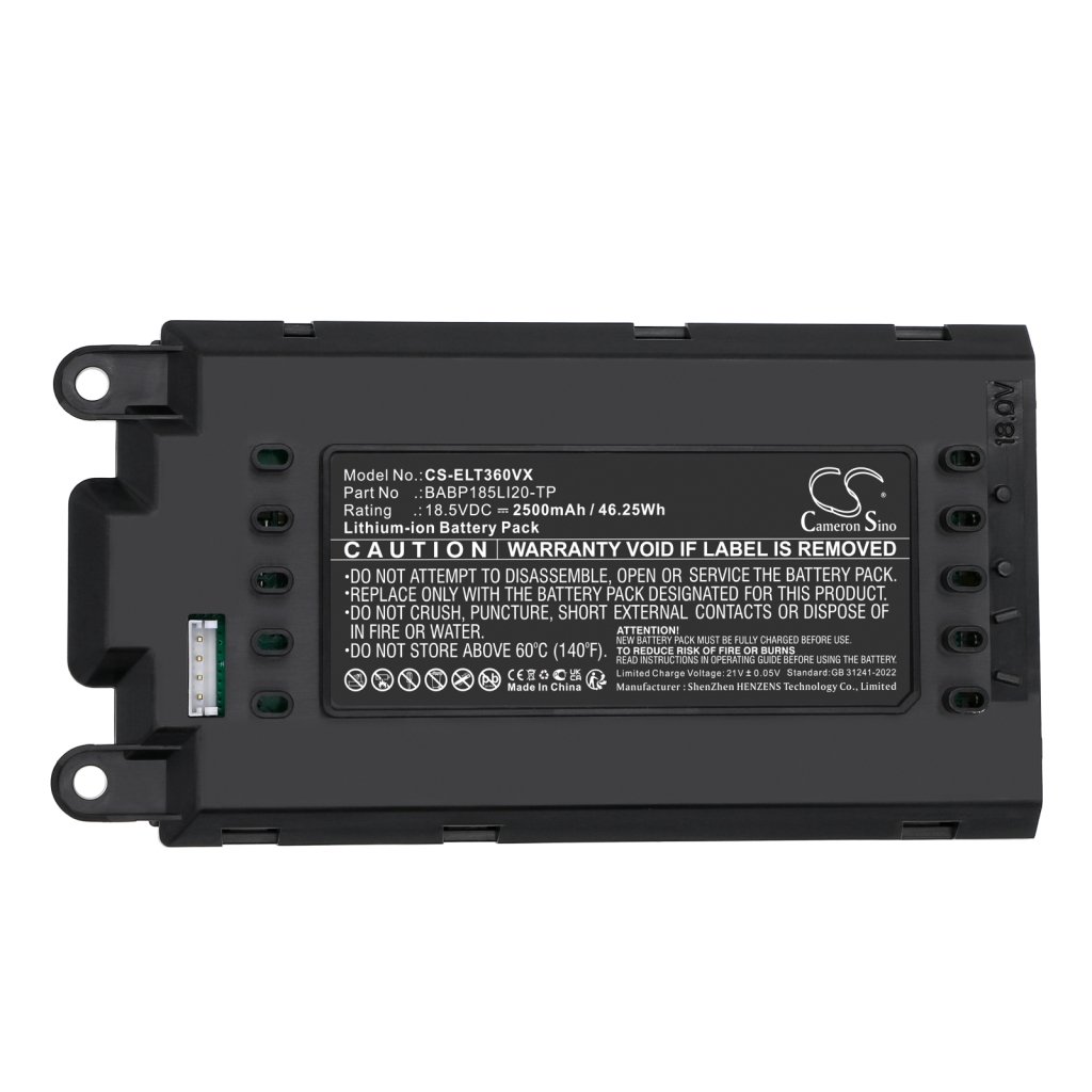 Batterie à vide Electrolux CS-ELT360VX
