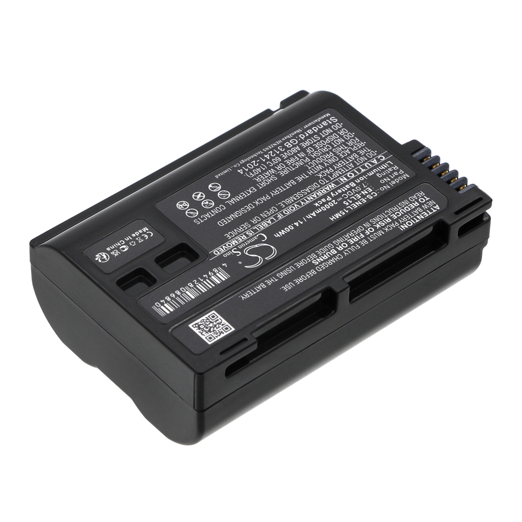 Batteries Remplace EN-EL15c