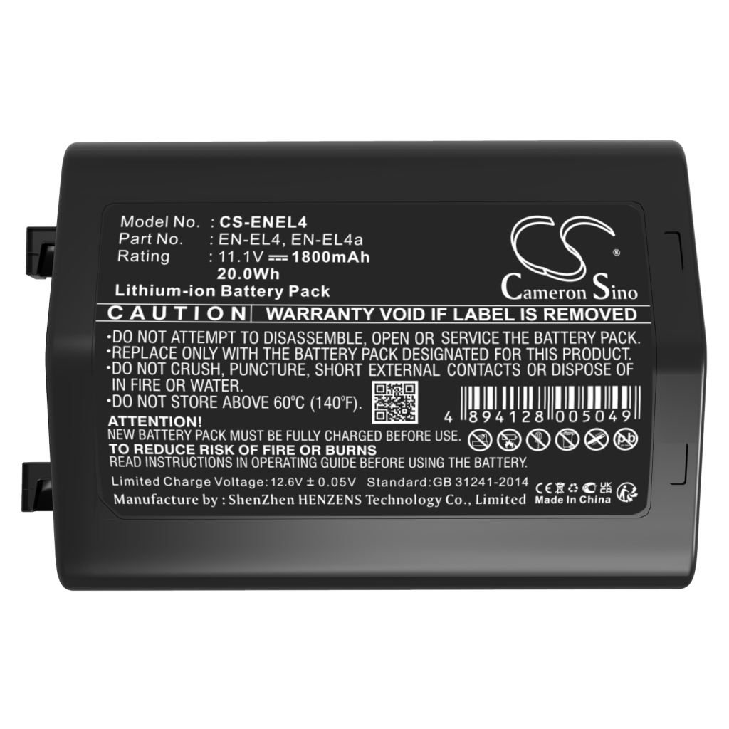 Batteries Remplace EN-EL4e