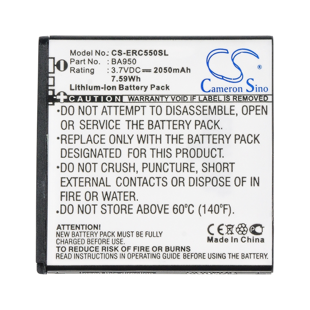 Sony Ericsson Sony Batterie de haut-parleur CS-ERC550SL