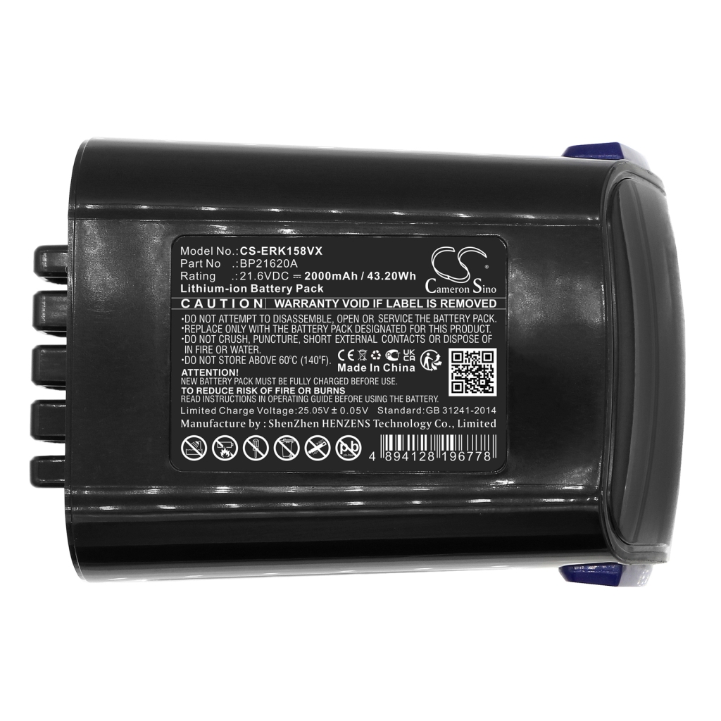 Batteries Remplace BP21625A