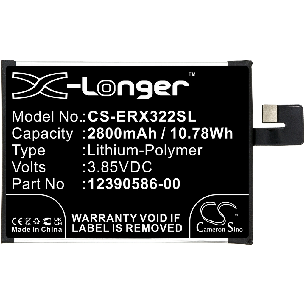 Batterie de téléphone portable Sony CS-ERX322SL