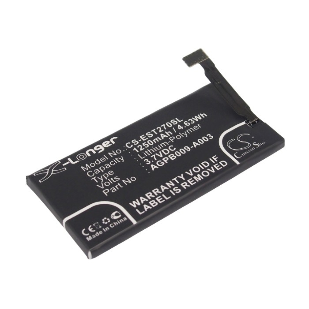 Batterie de téléphone portable Sony CS-EST270SL