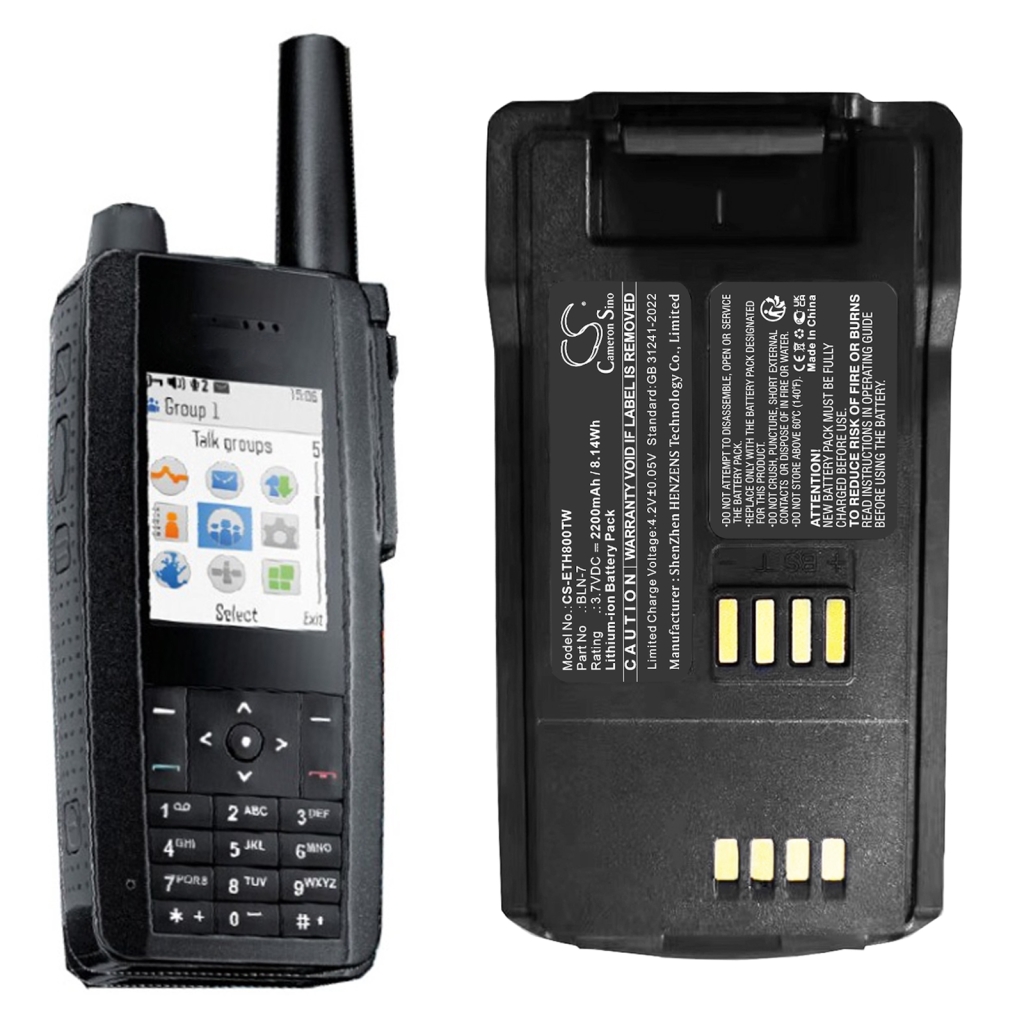 Walkie-Talkie Akkus EADS CS-ETH800TW
