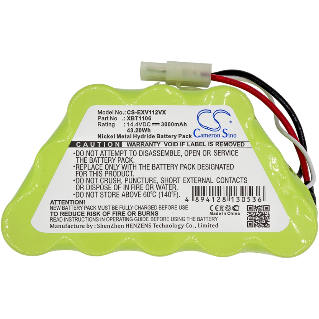 Remplacement de batterie compatible pour Shark XBT1106