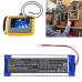 Remplacement de batterie compatible pour Fluke AHB6637117