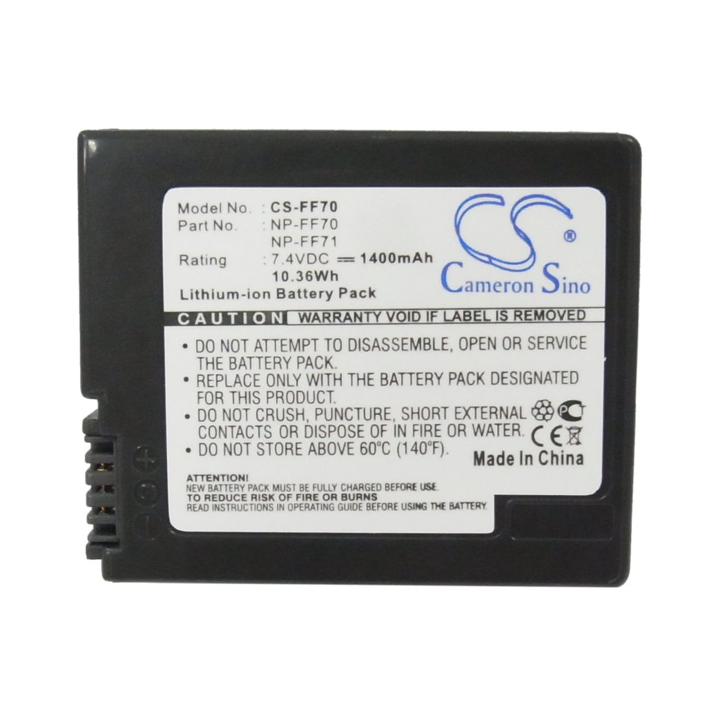 Batterie de l'appareil photo Sony DCR-PC9