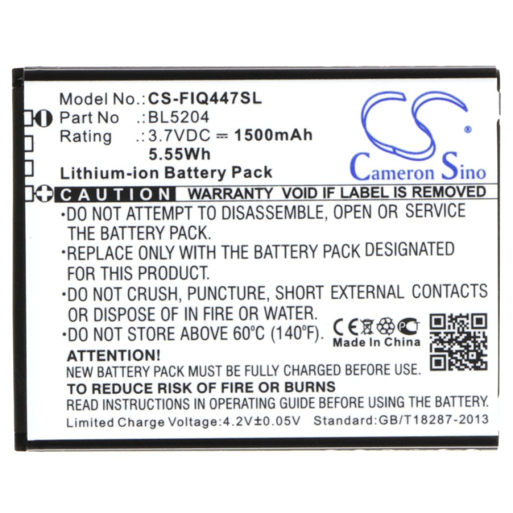 Batterie de téléphone portable Fly CS-FIQ447SL