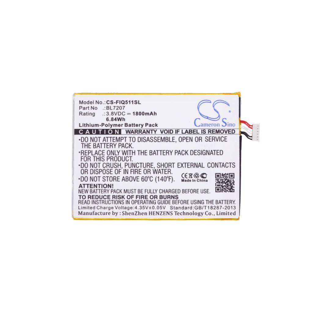 Batterie de téléphone portable Fly CS-FIQ511SL