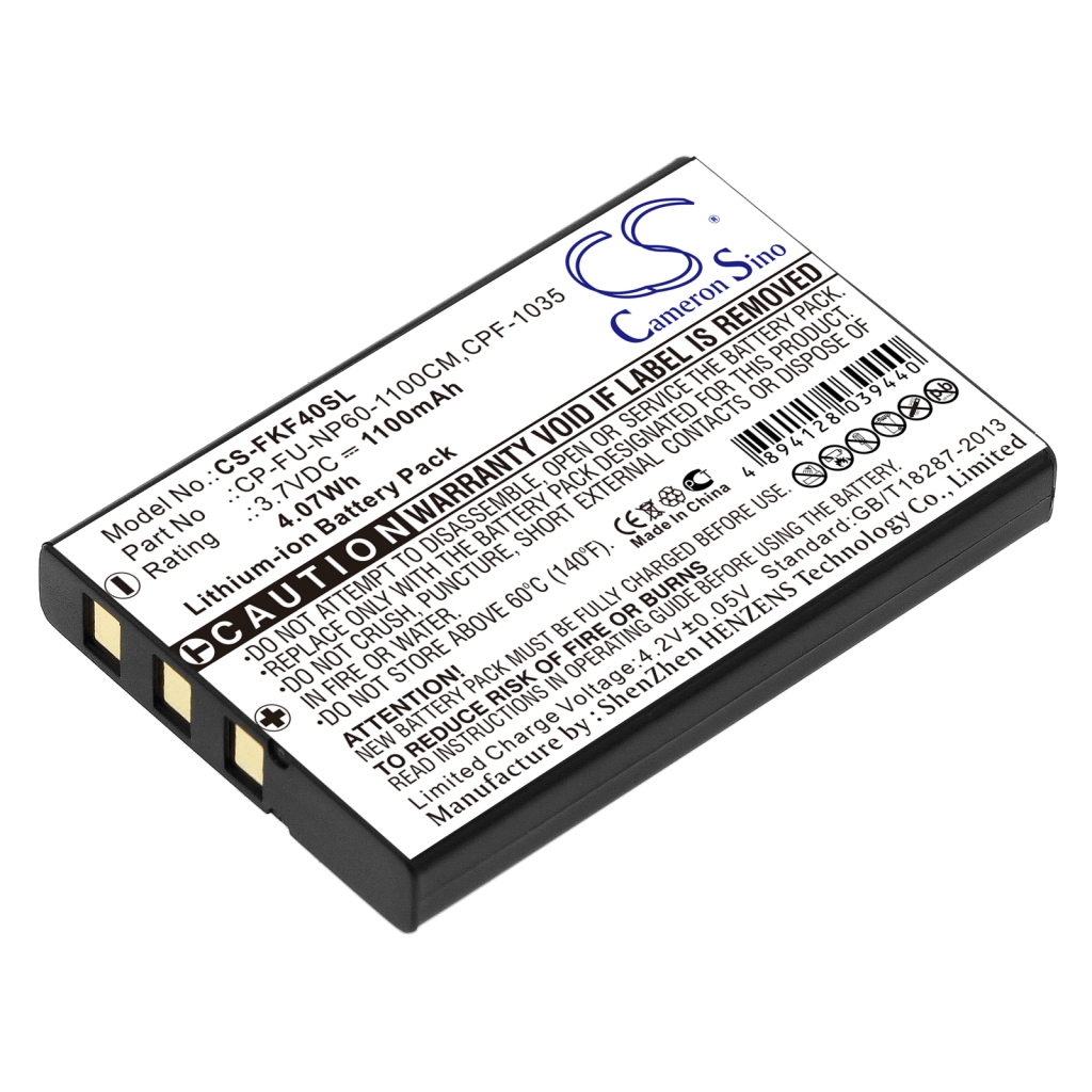 Batteries Remplace CP-FU-NP60-1100CM