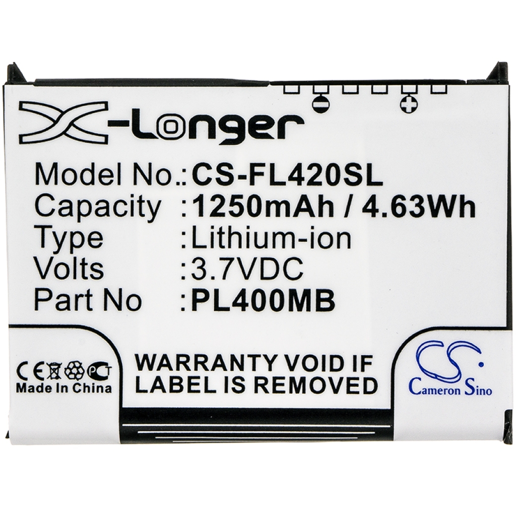 Batteries Remplace PL400MB