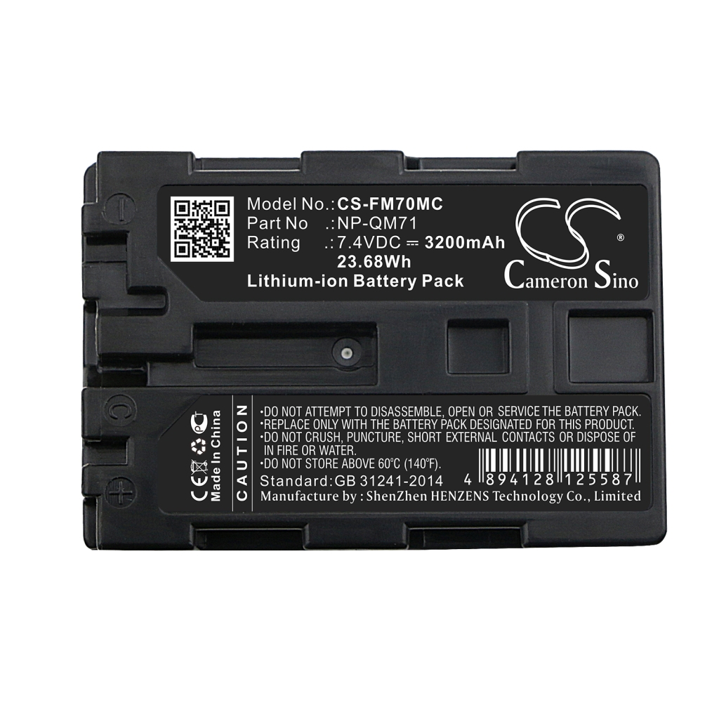Camera Battery Sony DCR-DVD200