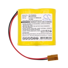 Remplacement de batterie compatible pour Ge fanuc A06B-0073-K001,A06B-6073-K001,A06B-6073-K005,A98L-0001-0902,A98L-0031-00011...