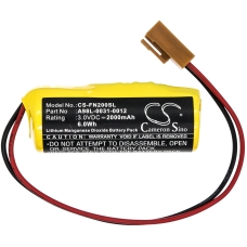 Compatible battery replacement for Fanuc A02B-0200-K102,A98L-0031-0012,A98L00310012,CR17540SE-RL,CR8-LHC...