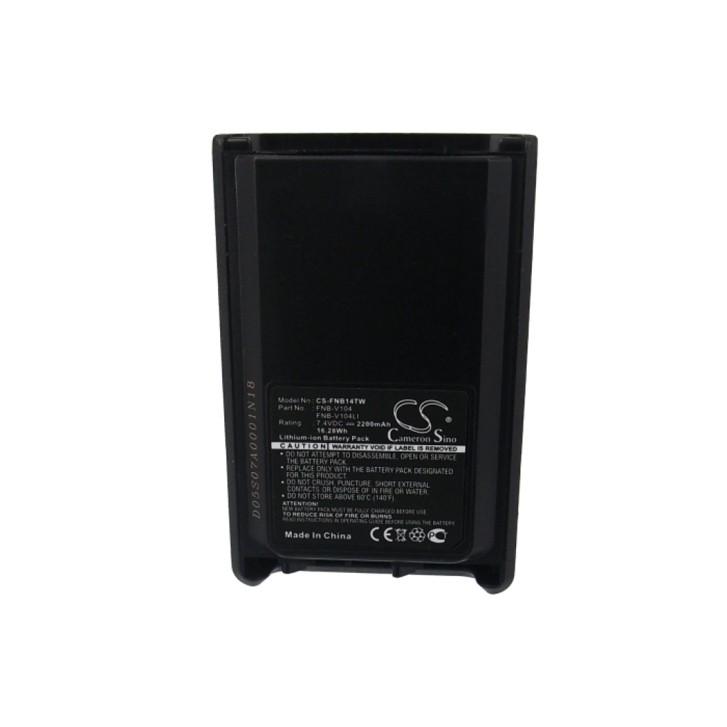 Batterie radio bidirectionnelle Vertex VX231L