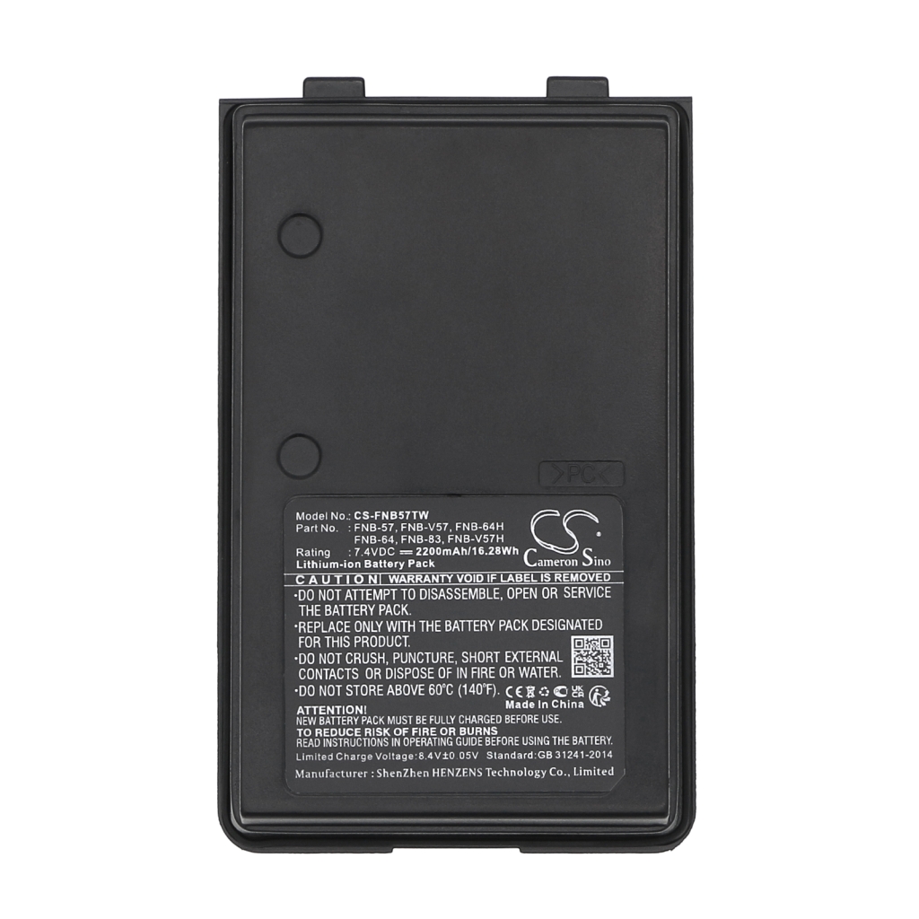 Batteries Remplace FNB-V57H
