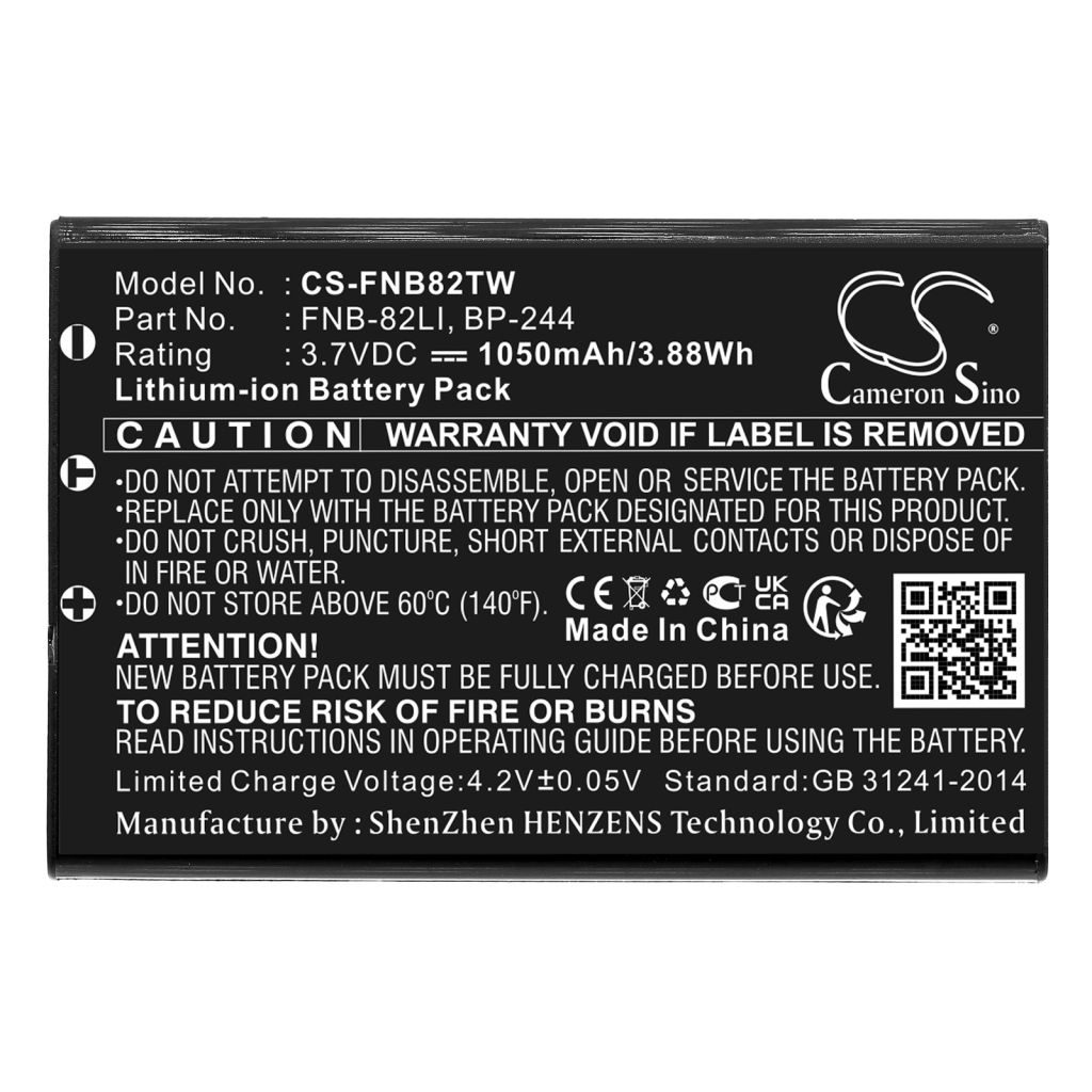 Two-Way Radio Battery YAESU CS-FNB82TW