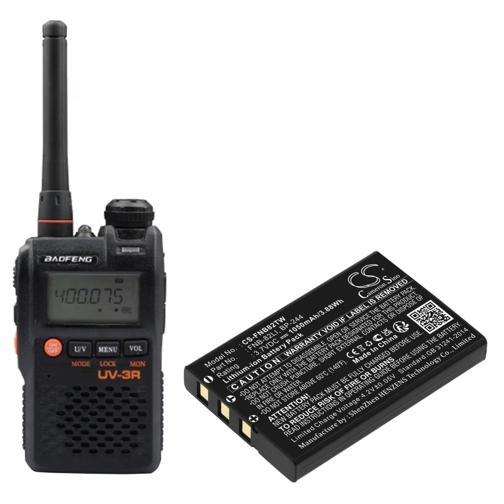 Two-Way Radio Battery YAESU CS-FNB82TW
