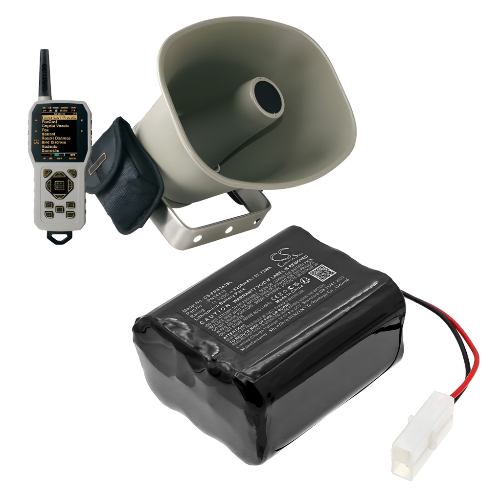 Batteries pour équipements sportifs Foxpro krakatoa-ii
