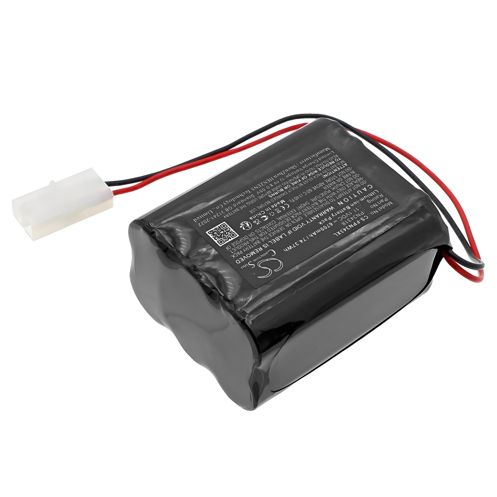 Batteries pour équipements sportifs Foxpro krakatoa-ii
