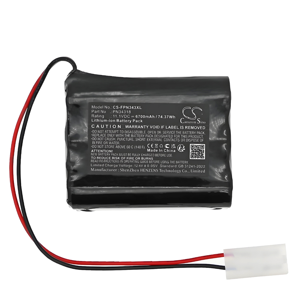 Batteries pour équipements sportifs Foxpro krakatoa-ii