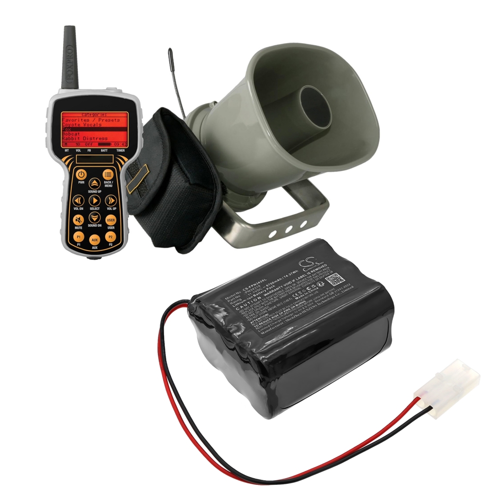 Batteries for sports equipment Foxpro hellfire