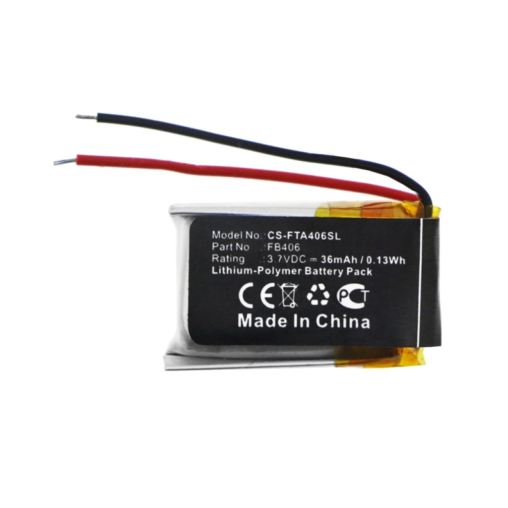 Remplacement de batterie compatible pour Fitbit FB406