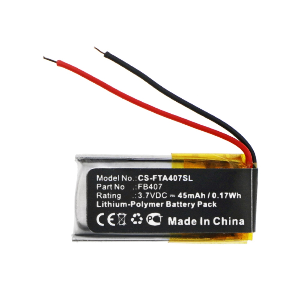 Remplacement de batterie compatible pour Fitbit FB407