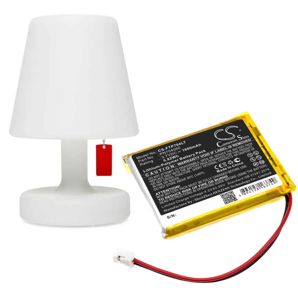 Remplacement de batterie compatible pour Fatboy PN704050