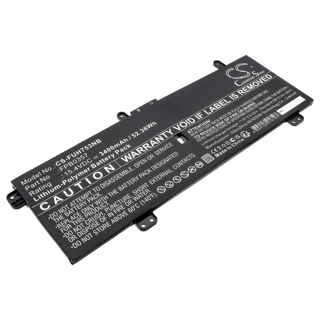 Tablette Batterie Fujitsu CS-FUH753NB