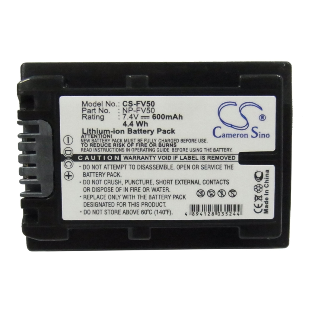 Batterie de l'appareil photo Sony HDR-UX5E