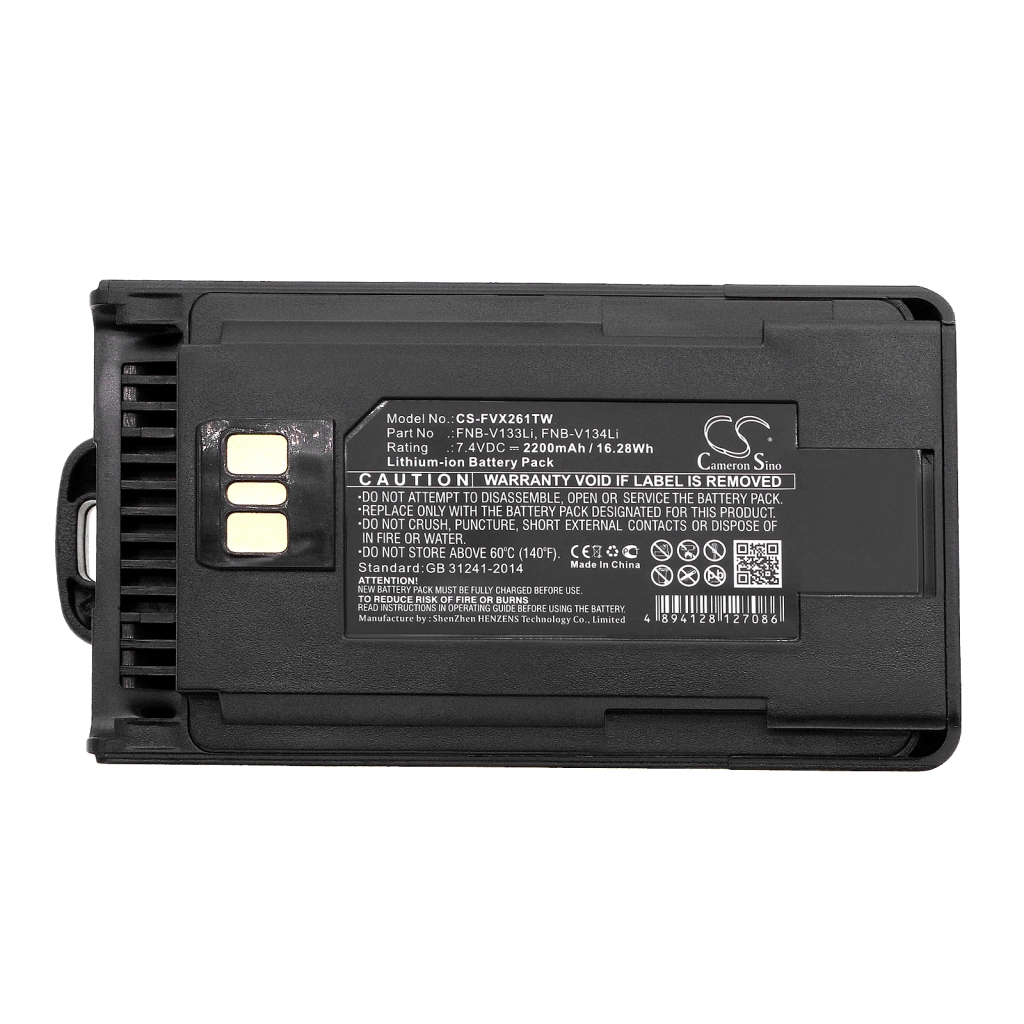 Batteries Remplace FNB-V134Li