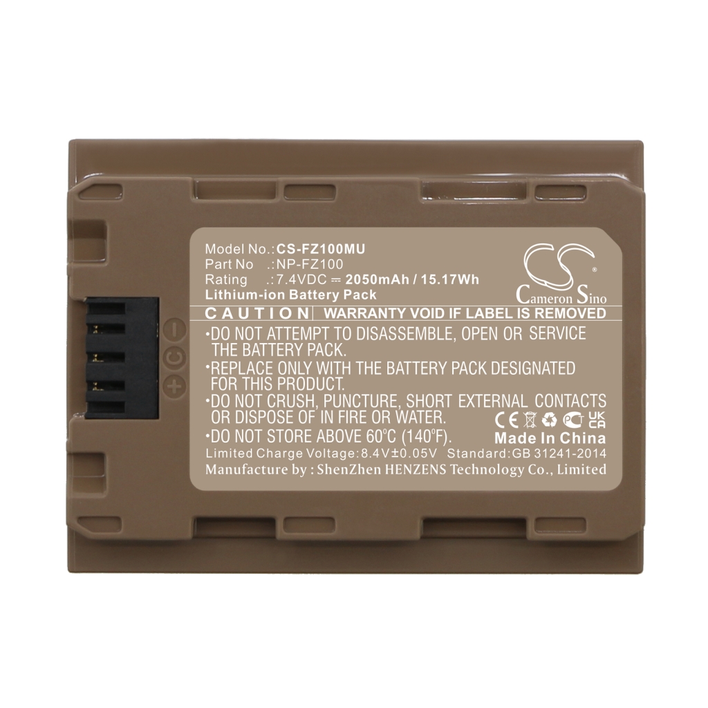 Batterie de l'appareil photo Sony Alpha a7R III