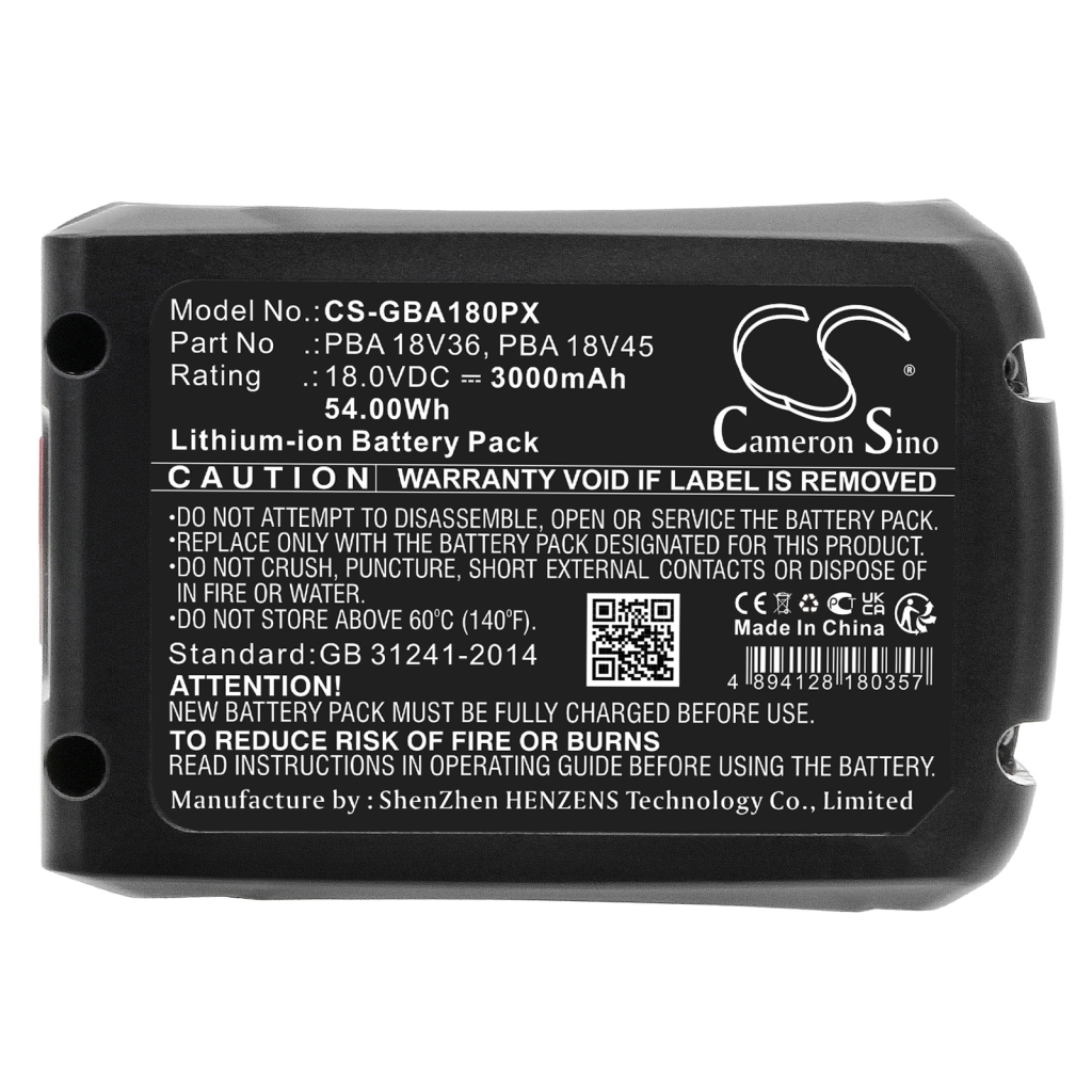 Outils électriques Batterie Gardena CS-GBA180PX