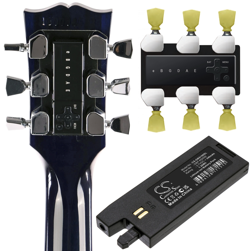 Piles pour instruments de musique Gibson CS-GBS100SL