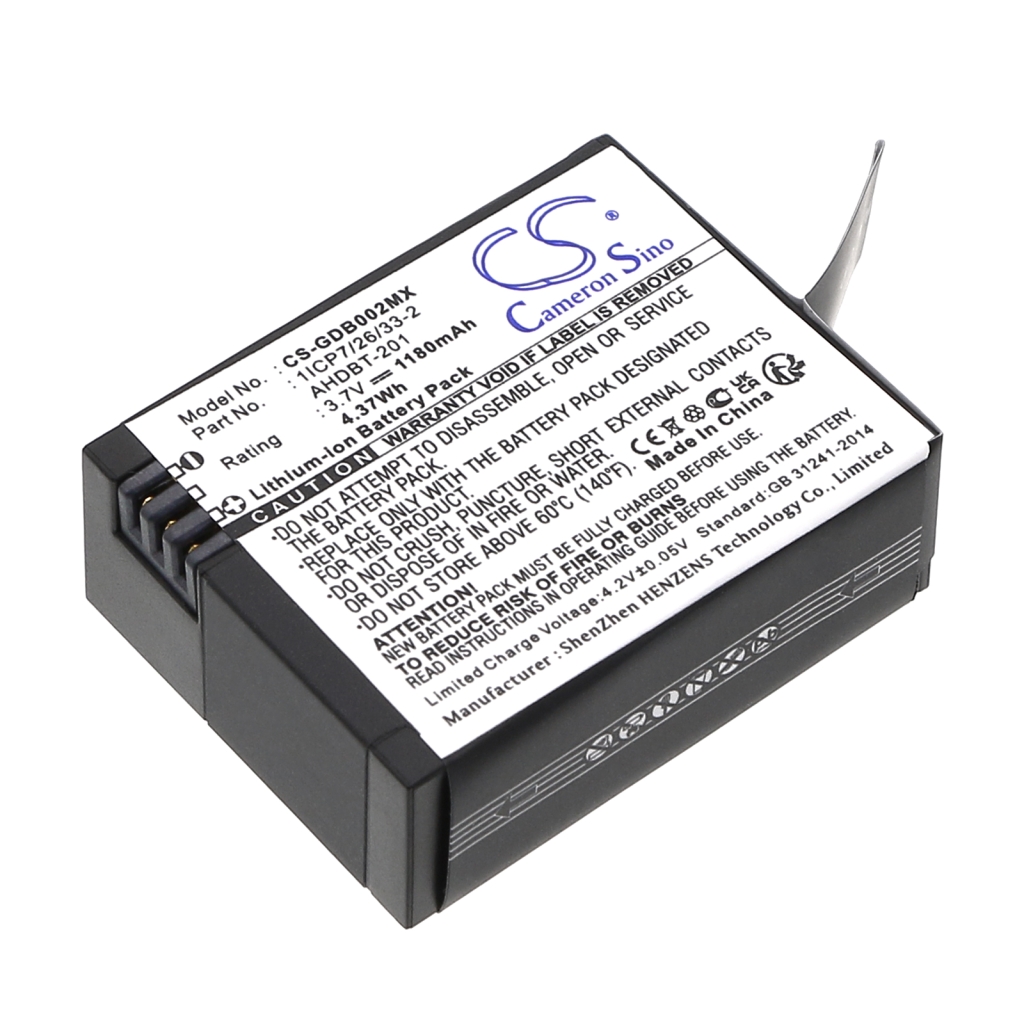 Batterie de la télécommande GoPro CS-GDB002MX