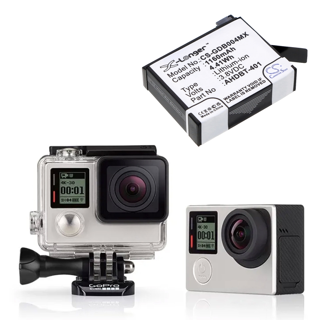 Batterie de l'appareil photo GoPro CS-GDB004MX