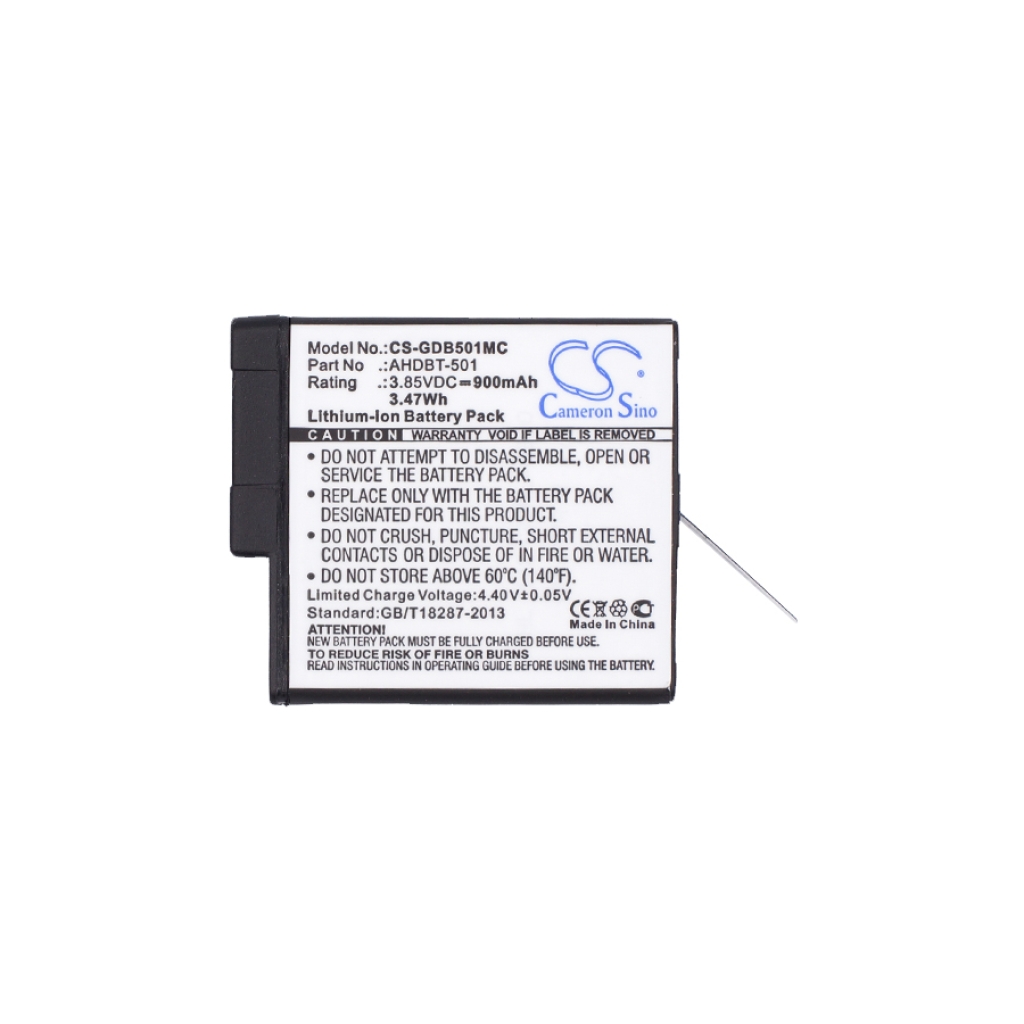Batterie de l'appareil photo GoPro ASST1
