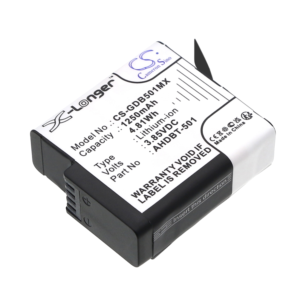 Batterie de l'appareil photo GoPro CS-GDB501MX